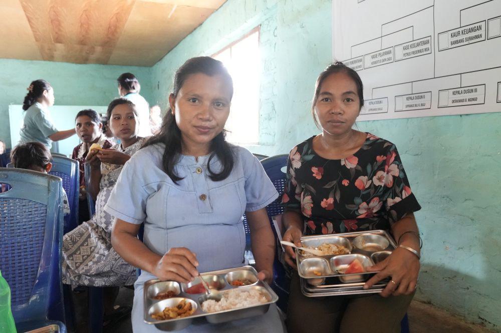 Bumil di Sumba Rasakan Manfaat MBG: Semoga Program Bisa Terus Jalan