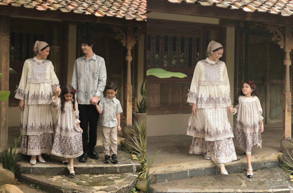 6 Pilihan Baju Lebaran Family Set untuk Idul Adha, Nuansa Earthy!