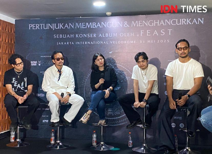 Cerita .Feast Sempat Pesimis Gelar Konser Membangun & Menghancurkan