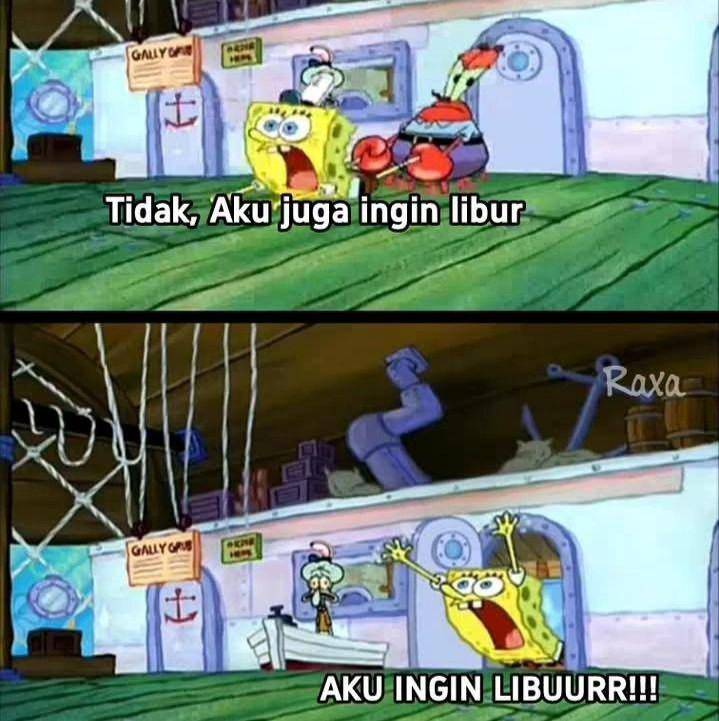 meme libur panjang (instagram.com/pos.total)