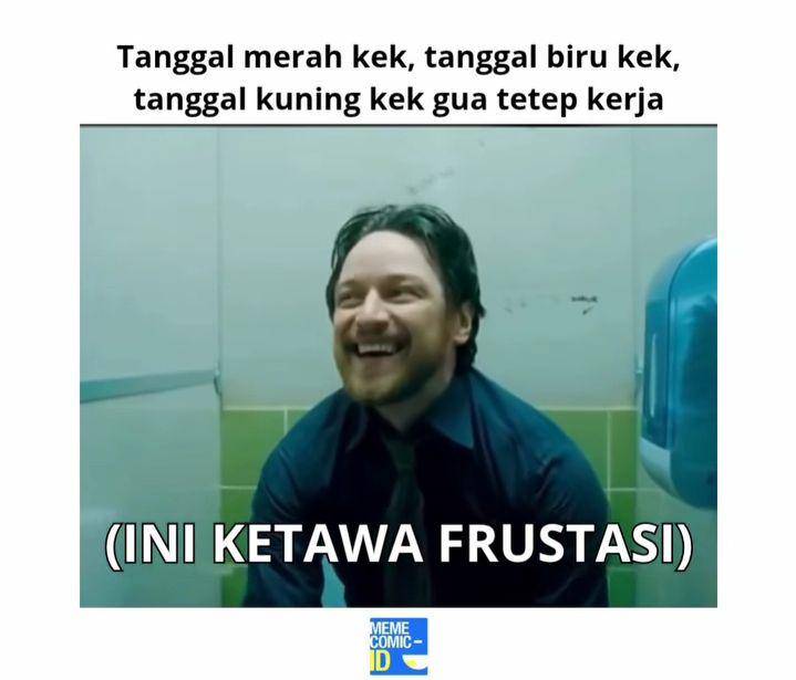 meme libur panjang (instagram.com/memecomic.id)
