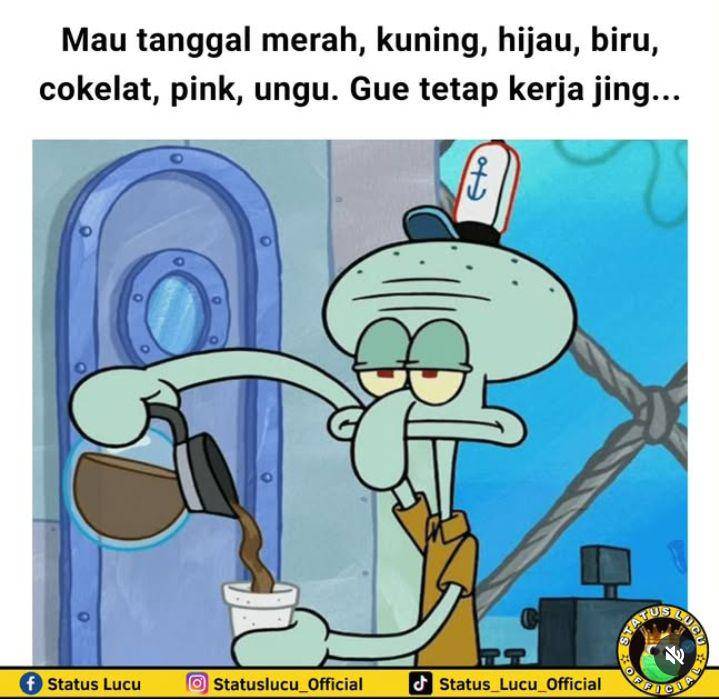 meme libur panjang (instagram.com/statuslucu_official)