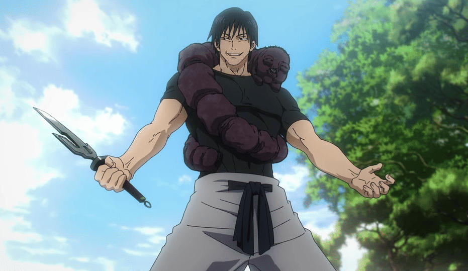 Ilustrasi Inverted Spear of Heaven dari anime Jujutsu Kaisen (2020) (dok. MAPPA)