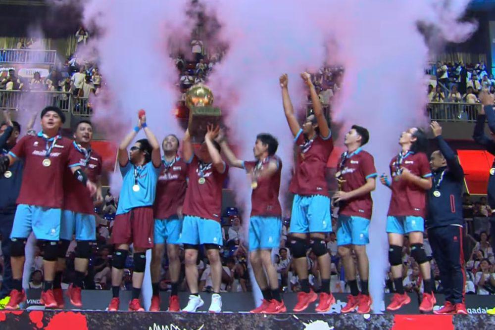 The Musicians Juara Bahkan Voli 2, Kalahkan D'Komika dengan Skor Tipis