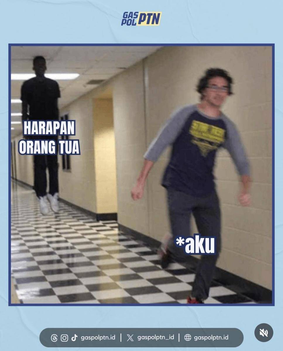 Meme menghindari drama (instagram.com/gaspolptn.id)