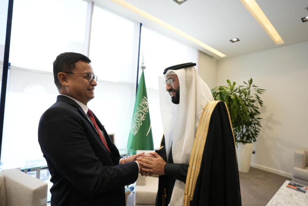 Amirul Hajj Temui Presiden Saudi FDA, Pastikan Makanan Jemaah Aman