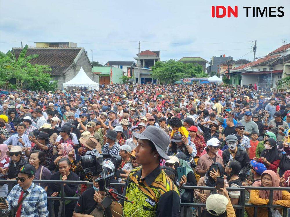 Konser OM Lorenza di Sawahan, Ngemplak, Boyolali. (IDN Times/Larasati Rey)