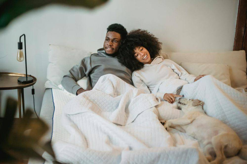Ilustrasi posisi anjing tidur (pexels.com/Andres Ayrton)