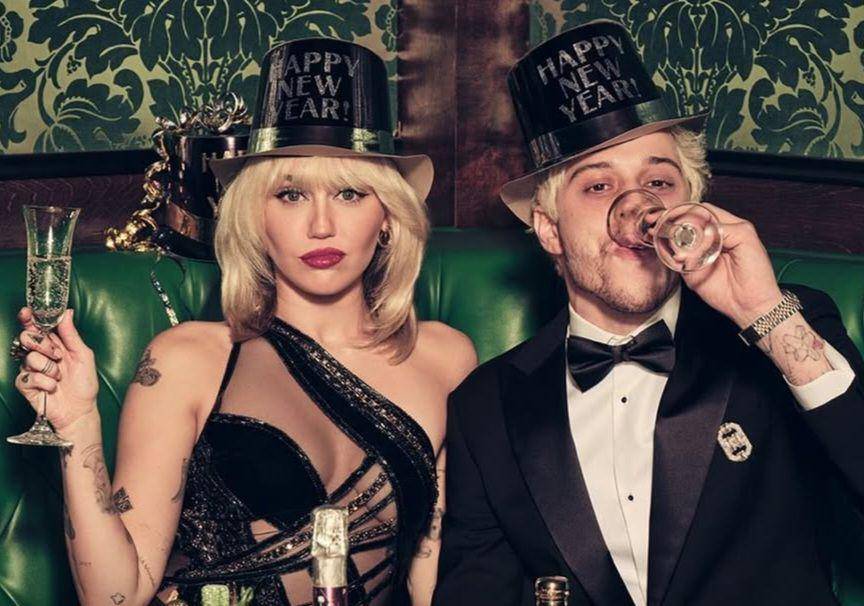 Miley Cyrus dan Pete Davidson (instagram.com/mileycyrus)