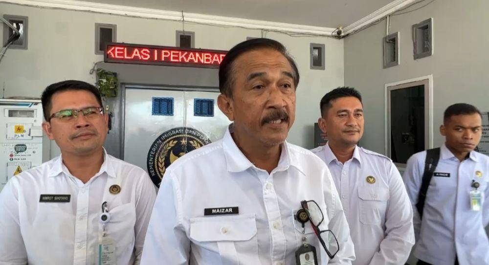 Kakanwil Ditjenpas Provinsi Riau Maizar (IDN Times/ Fanny Rizano)