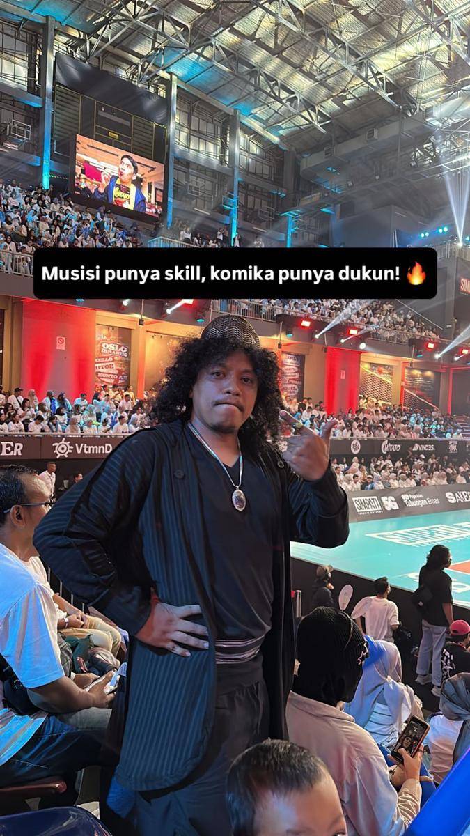artis nonton Bahkan Voli 2 (Instagram.com/indahpermatas)