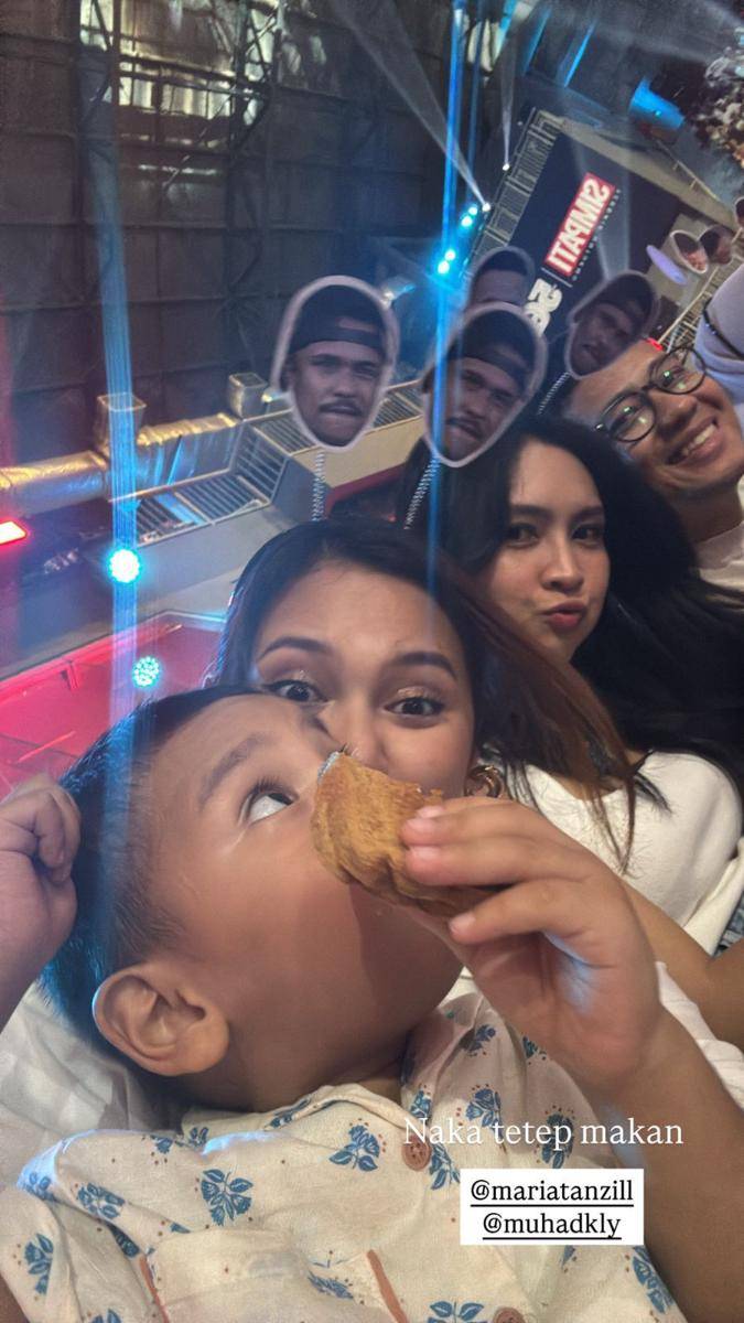 artis nonton Bahkan Voli 2 (Instagram.com/indahpermatas)