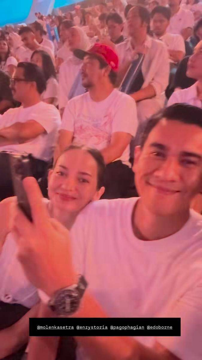 artis nonton Bahkan Voli 2 (Instagram.com/hestipurwadinata)