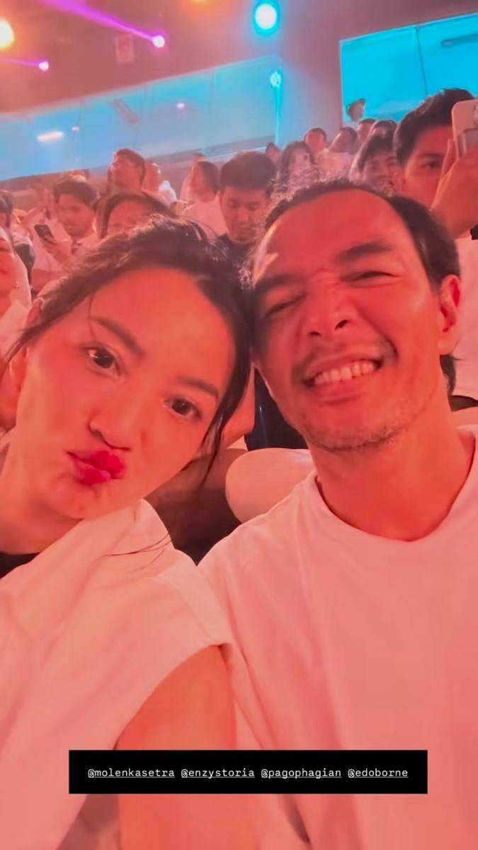 artis nonton Bahkan Voli 2 (Instagram.com/hestipurwadinata)