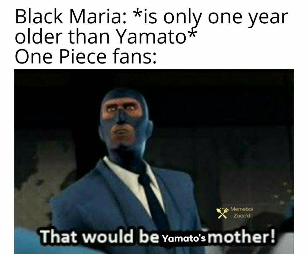 meme Black Maria One Piece (reddit.com/user/memeboizuccd)