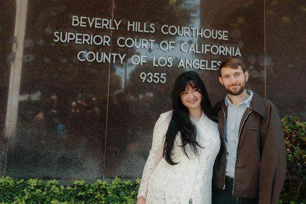 7 Potret Pernikahan Stephanie Poetri dan Asher di Los Angeles