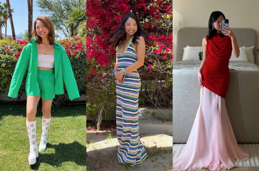 9 Ide OOTD Petite Girl ala Allison Hsu, Tunangan Aktor Simu Liu