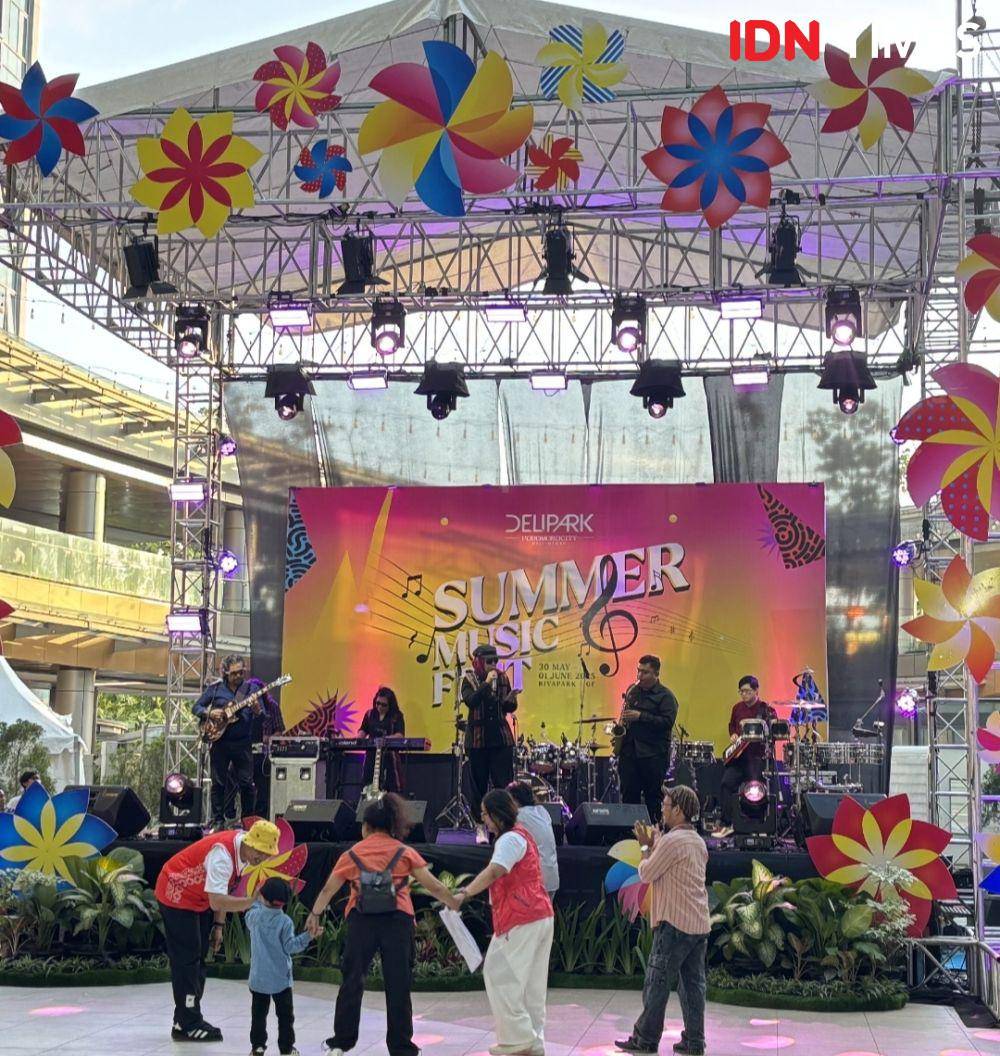Delipark Medan menggelar hiburan musik lewat event Summer Music Fest (IDN Times/Indah Permata Sari)