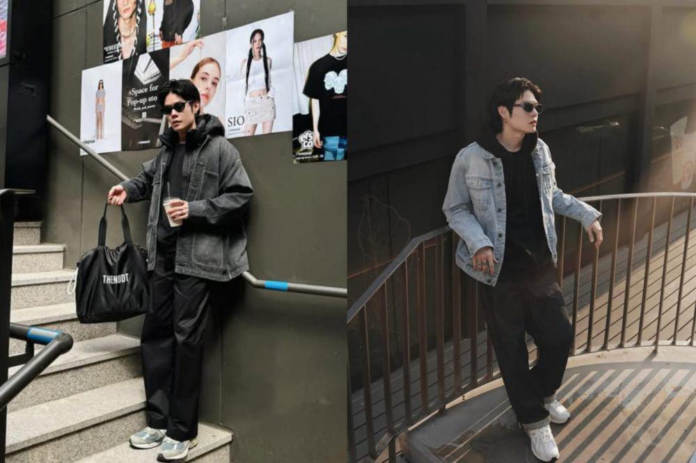 7 Ide OOTD Pakai Hoodie ala Aktor Nodt Nutthasid, Timeless Chill!