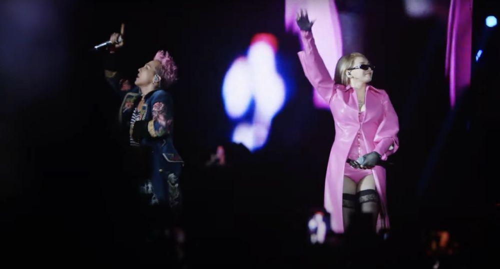 Potret Aksi Panggung G-Dragon di Head in the Clouds Los Angeles 2025