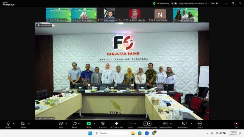 Institut Teknologi Sumatra (Itera) Siap Buka Program Studi Pendidikan Profesi Apoteker (Dok/Itera.ac.id)