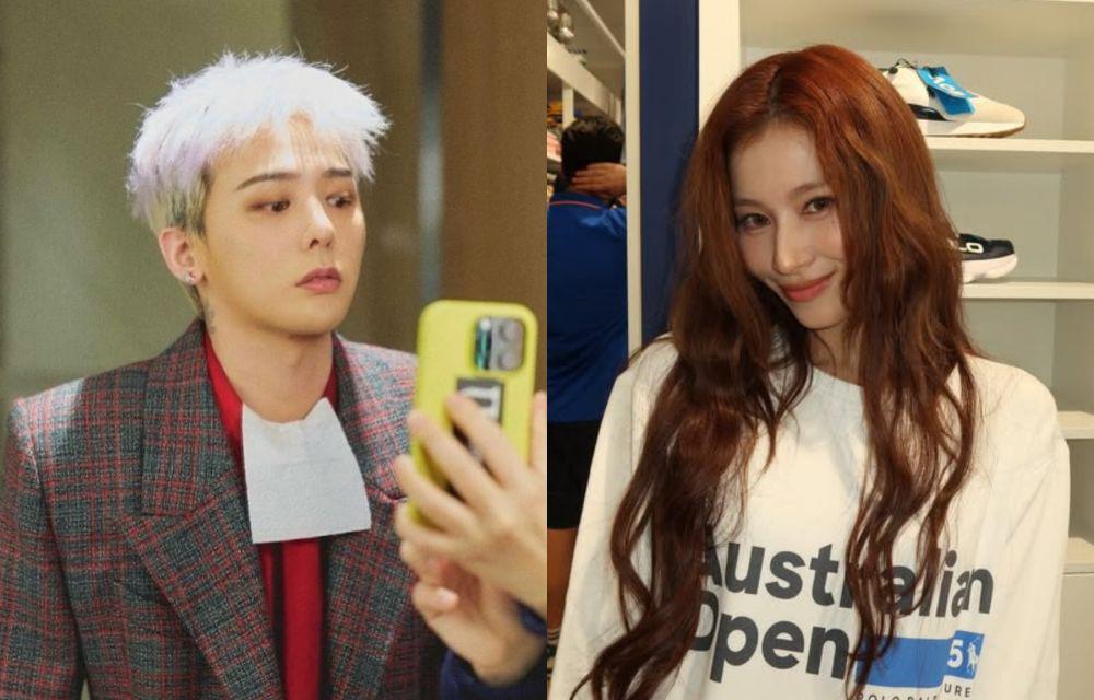 Agensi Bantah G-DRAGON dan Sana TWICE Pacaran