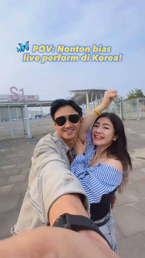 Felicya Angelista Nonton Konser Heart2Heart (Instagram.com/felicyaangelista_)