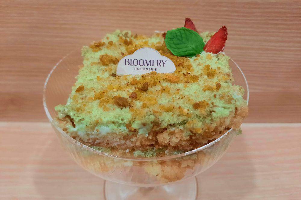 Bloomisu pistachio fraise, Bloomery Patisserie (dok. pribadi/Fatma Roisatin N.)