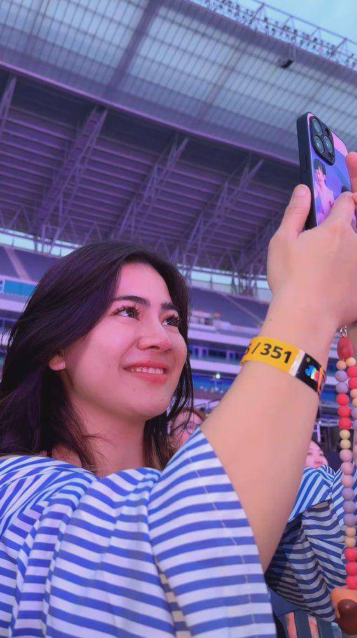 Felicya Angelista Nonton Konser Heart2Heart (Instagram.com/felicyaangelista_)