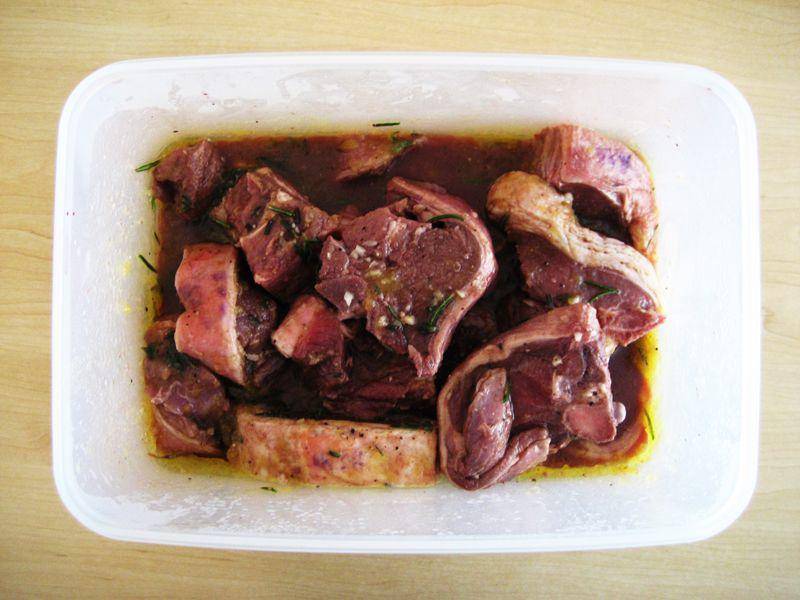 ilustrasi marinasi daging kurban (commons.wikimedia.org/Dplanet)