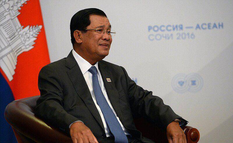 Ketua Senat dan Mantan PM Kamboja, Hun Sen. (commons.wikimedia.org/Пресс-служба Президента России)