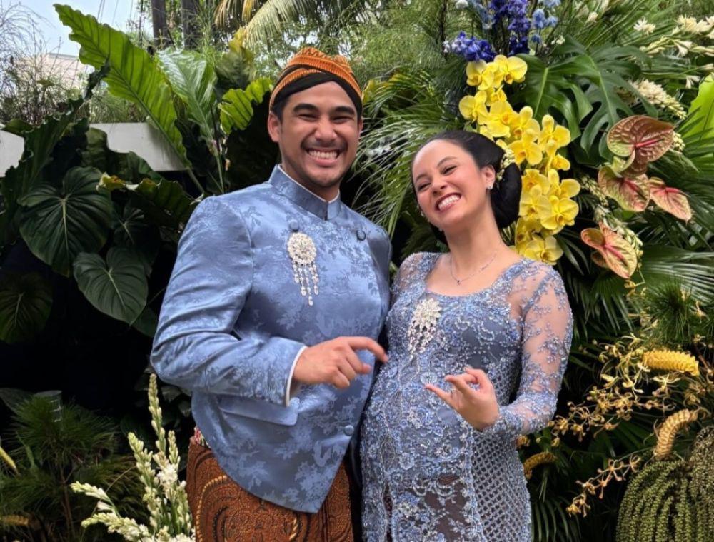 7 Dekorasi Mitoni Anggika Bolsterli, Bertema Alam