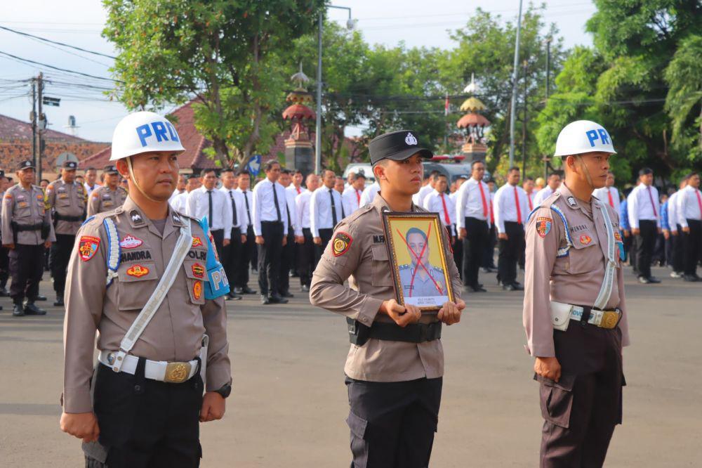 Bolos Dinas, 1 Polisi Polresta Bandar Lampung Dipecat Tidak Hormat