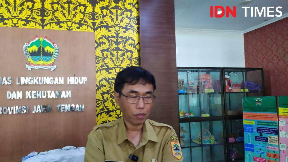 Kepala DLHK Jateng Widi Hartanto saat ditemui usai audiensi dengan Paguyuban Tali Jiwo. (IDN Times/Fariz Fardianto)
