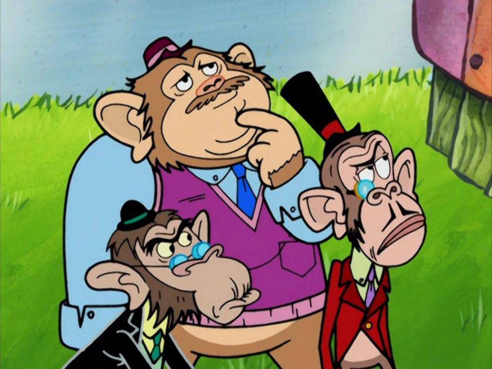 karakter Profesor Percy, Dr. Marmalade, dan Lord Reginald di kartun SpongeBob SquarePants (dok. Nickelodeon/SpongeBob SquarePants)