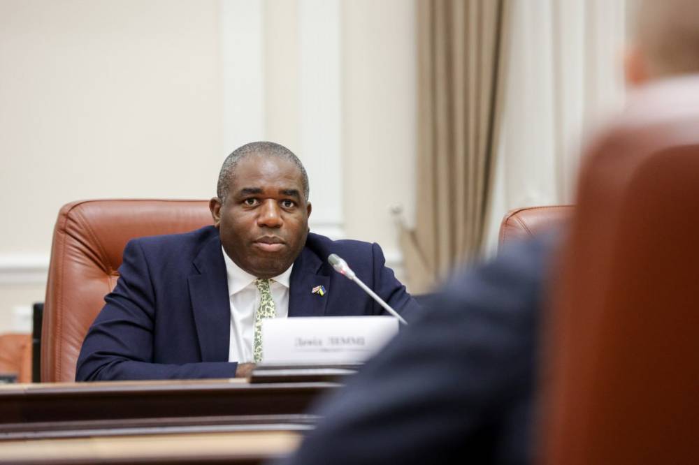 Menteri Luar Negeri Inggris, David Lammy. (Kmu.gov.ua, CC BY 4.0 , via Wikimedia Commons)