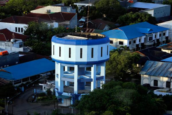 Gedung kantor PDAM Kota Makassar di Jalan DR. Ratulangi Makassar. (Dok. PDAM Makassar)