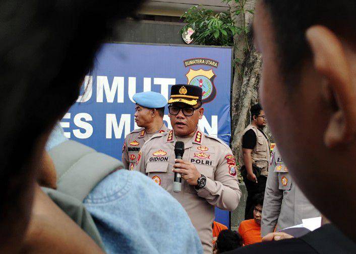 Kapolrestabes Medan Kombes Gidion Setyawan (IDN Times/Eko Agus Herianto)
