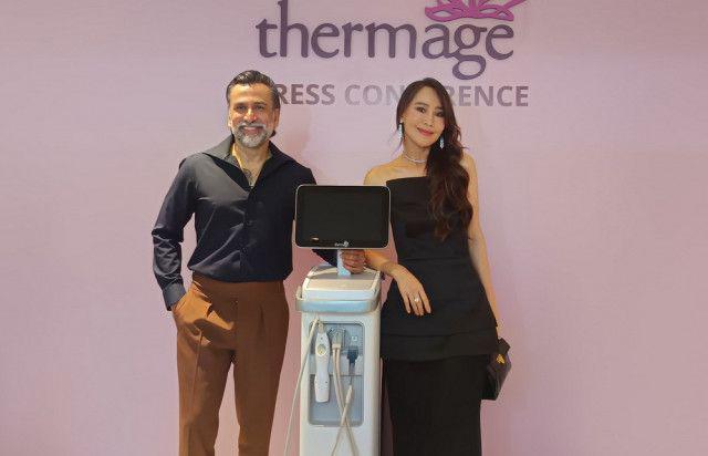 Jeremy Thomas dan Ina Thomas Jadi Brand Ambassador Thermage FLX
