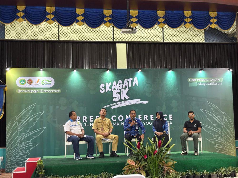 Skagata 5K Jadi Ajang Lari Pelajar Pertama di DIY
