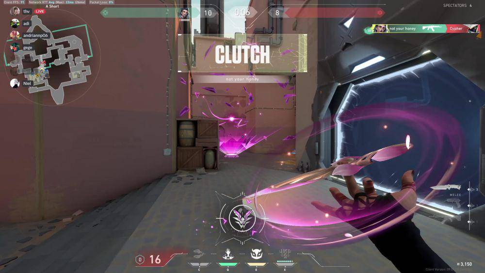 ilustrasi clutch dalam VALORANT (dok. Riot Games/VALORANT)