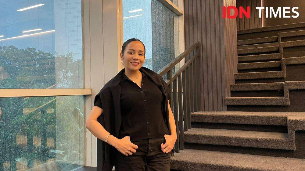 Angel Pieters di kantor IDN (IDN Times/Erfah Nanda)