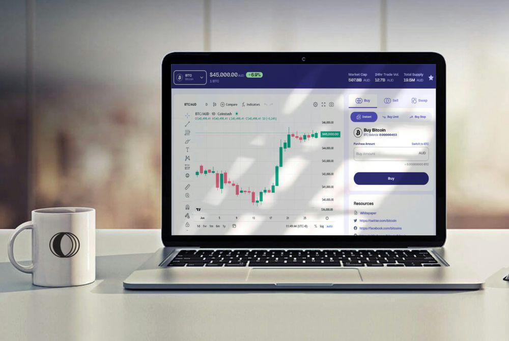 ilustrasi trading (unsplash.com/Coinstash Australia)