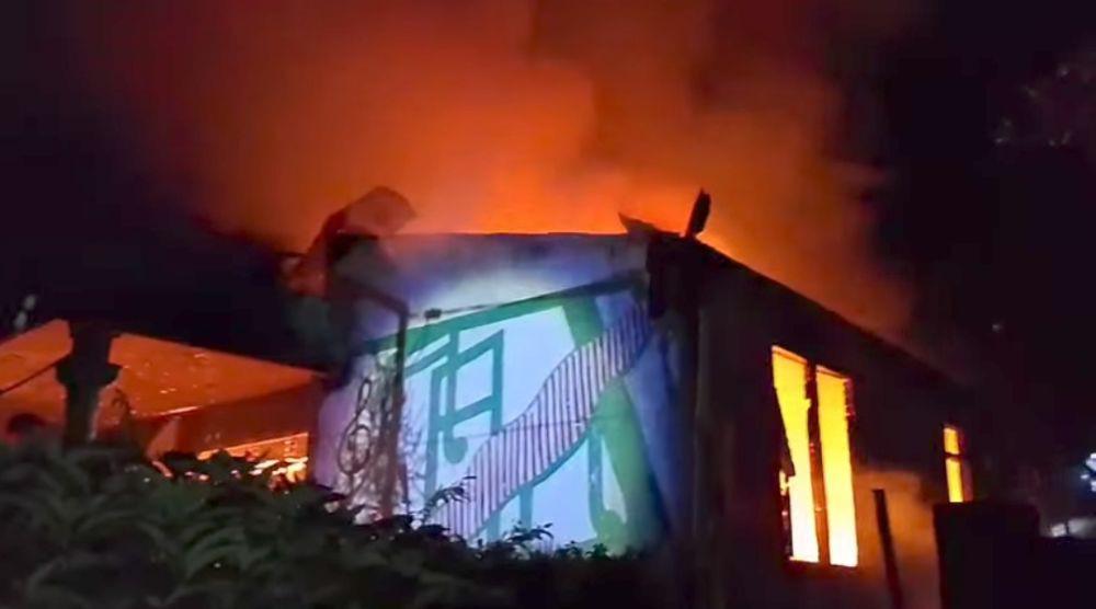4 Rumah Terbakar di Lahat, 1 Lansia Tewas Terjebak Kepungan Api