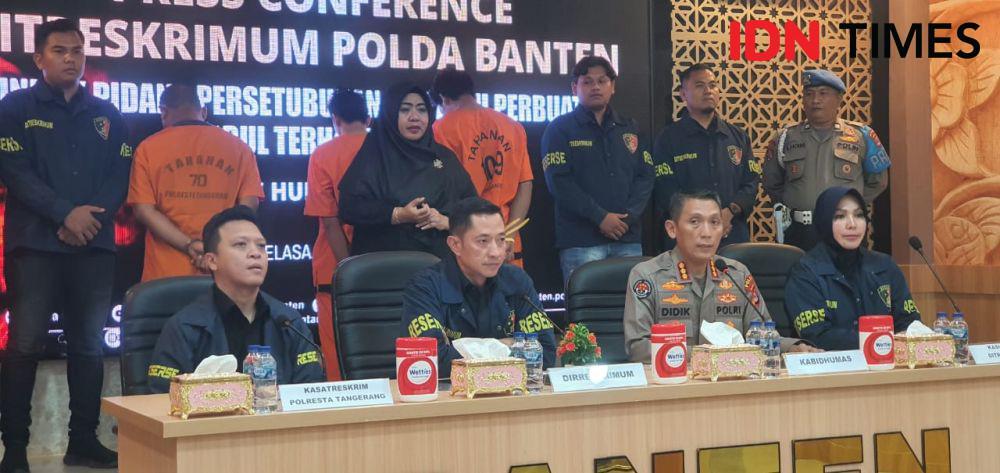 Polda Banten Tangkap 4 Pelaku Kejahatan Seksual