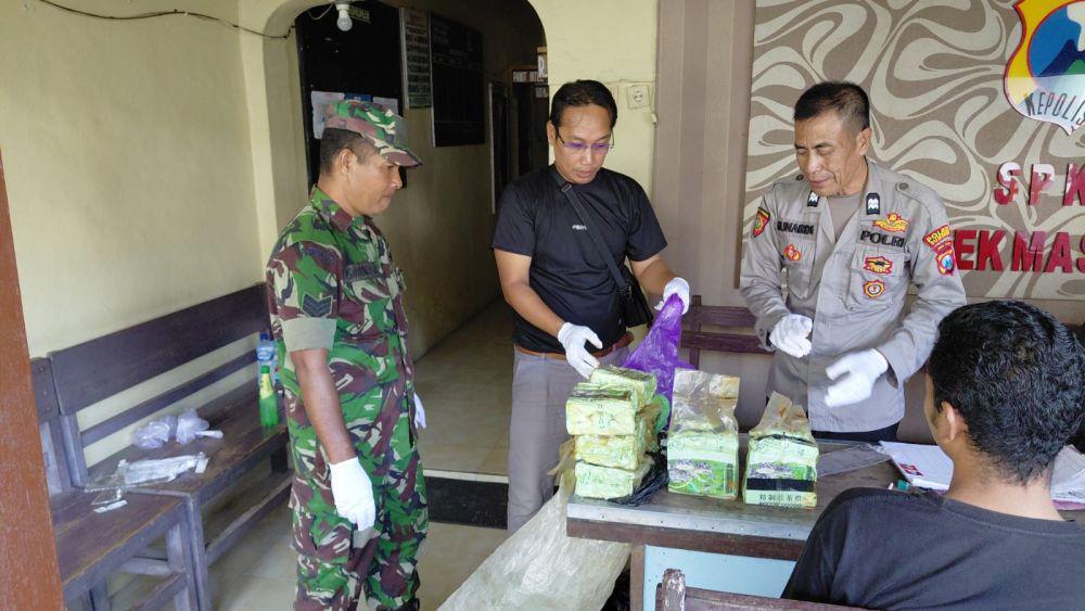 8 Kilogram Sabu Ditemukan di Depan Koramil Masalembu