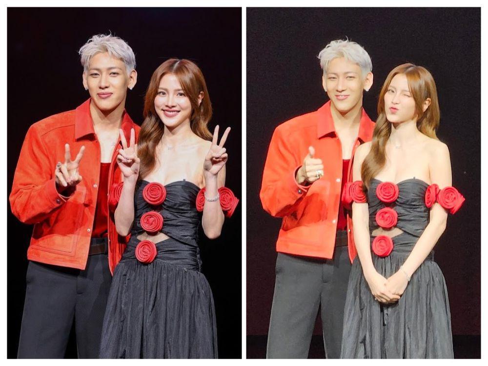 7 Potret BamBam GOT7 Bertemu Baifern Pimchanok, Salting Parah!