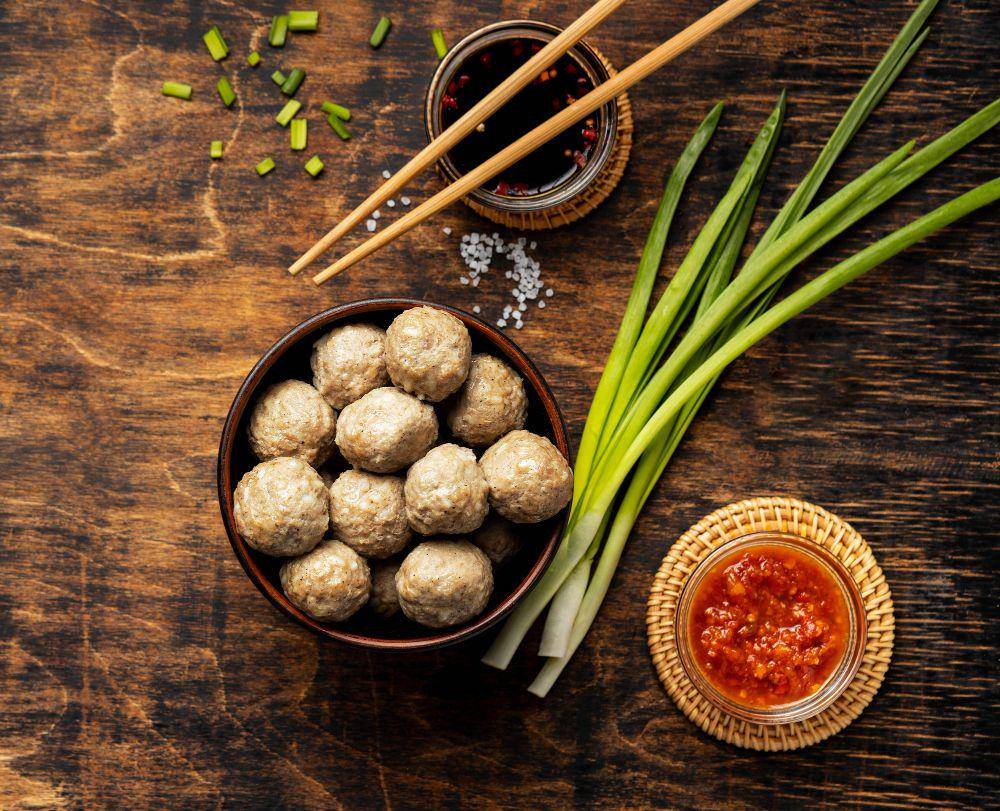 Bakso untuk membuat bakso mercon
