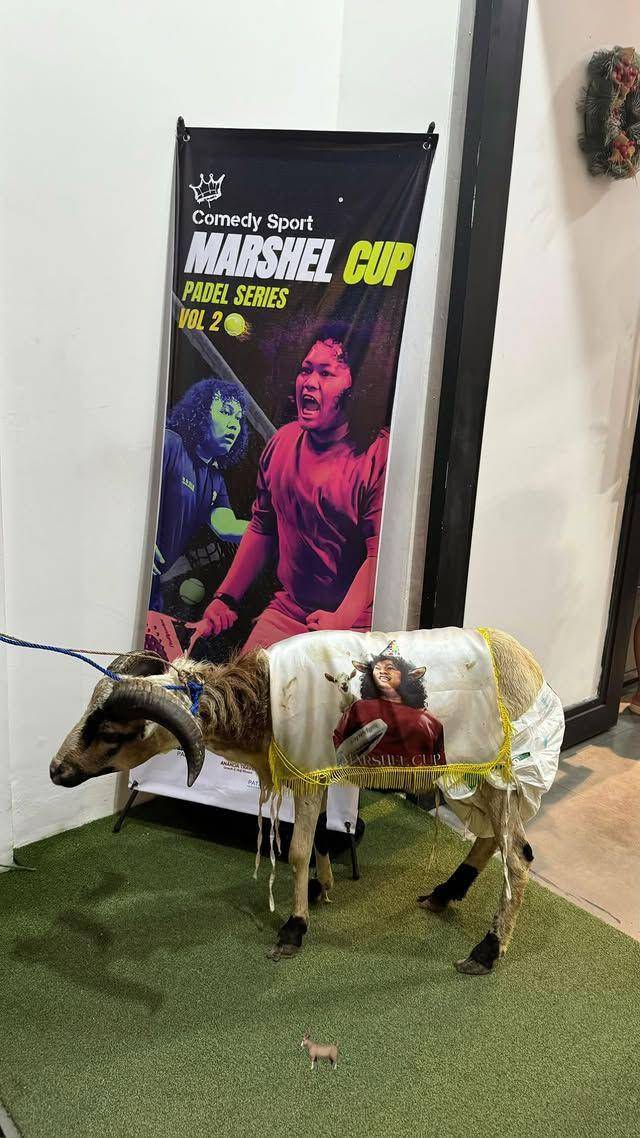Marshel Cup berhadiah kambing (Instagram.com/marshel_widianto)