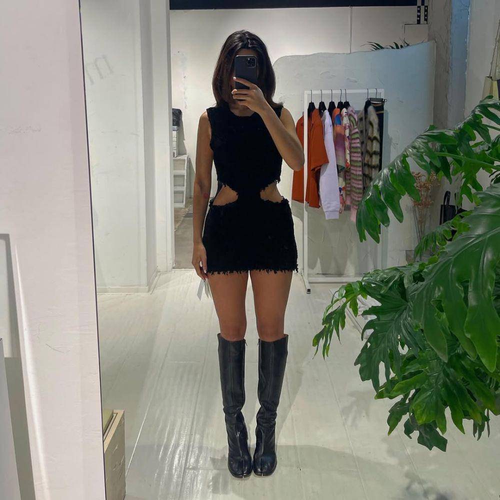 OOTD Katy Esistia, Kekasih Pemain Ole Romeny (instagram.com/katyesistia)